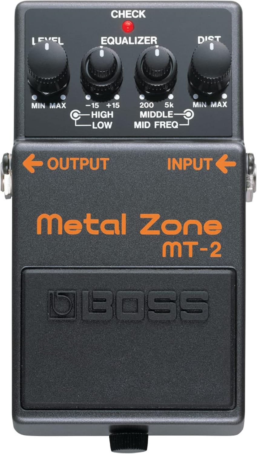 Boss MT-2 Metal Zone Distortion Guitar Pedal