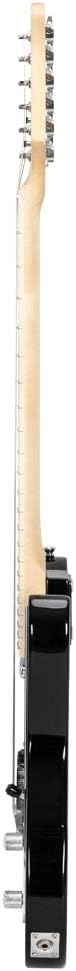 Professional-Grade Electric Guitar with Maple Fingerboard, Lightweight Basswood Body, Smooth Satin Finish and Premium Hardware for Beginners and Enthusiasts