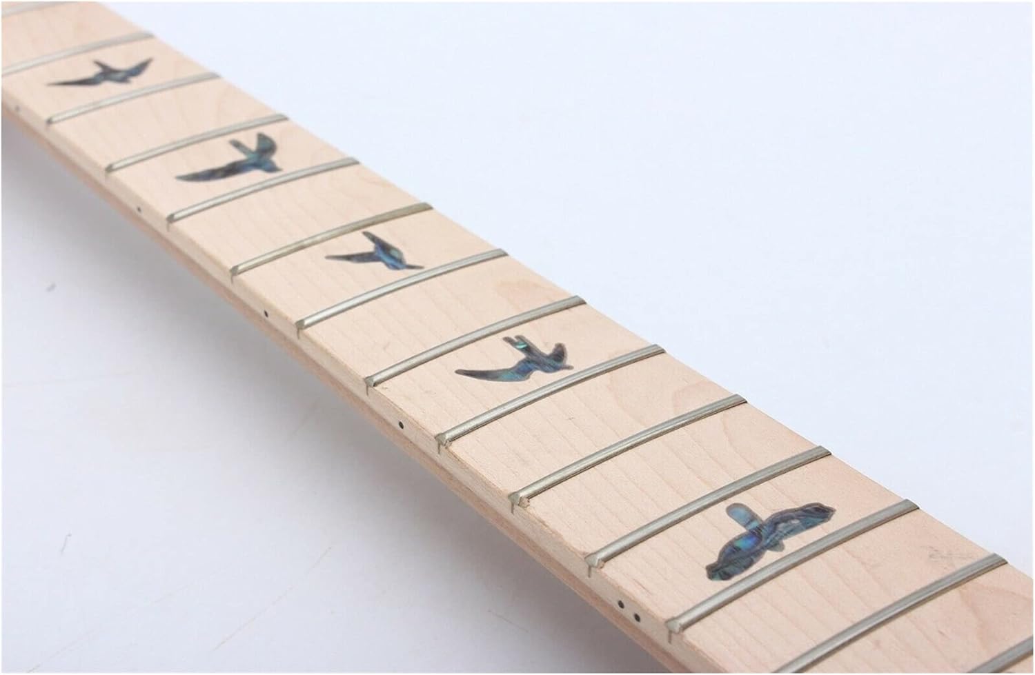 Unfinished Guitar Body 1set Electric Guitar Kit Guitar Neck 22 Fret Maple Mahogany Semi Hollow Body Guitar DIY Accessory