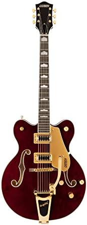 Gretsch G5422TG Electromatic Classic Hollowbody Double-Cut Electric Guitar with Bigsby - Walnut Stain