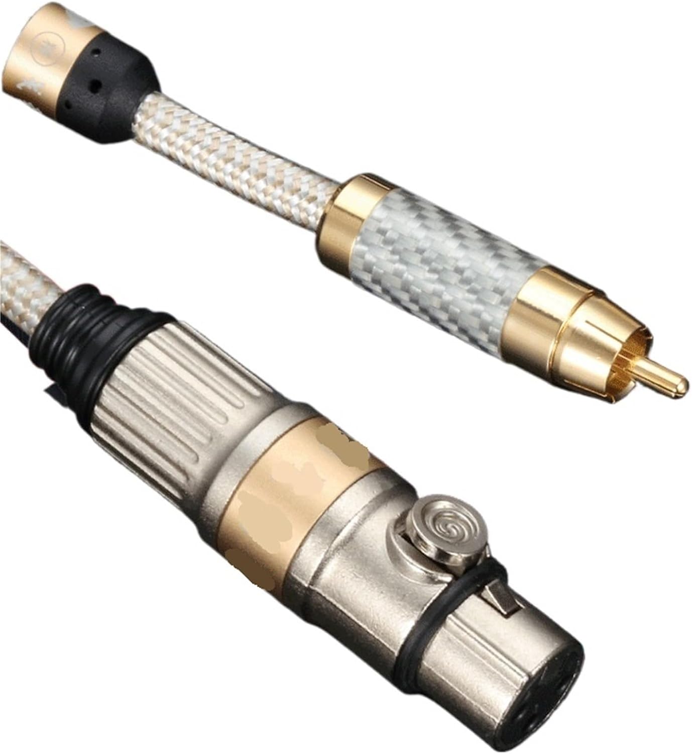 to XLR 3 Pin Audio Cable for Amplifier Mixing Console Regular XLR Female to Male Cable Gold-Plated 1M 2M 3M 5M 10M(1m)