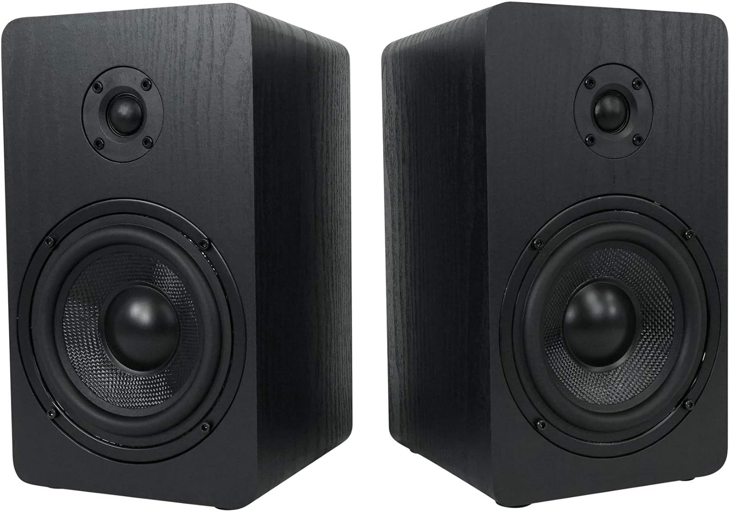 Rockville Pair RockShelf 58B V2 360W Black 5.25