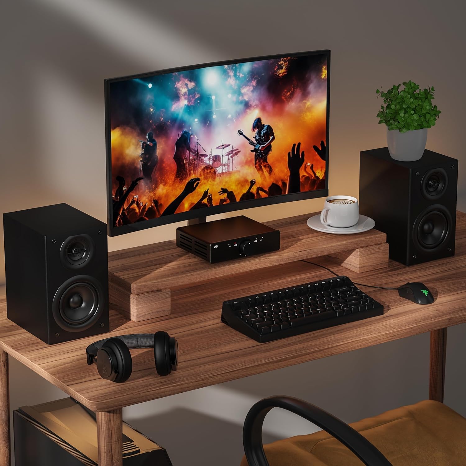 3e Audio A5 TPA3251 PBTL Next-gen HiFi Stereo Amplifier with Enhanced PFFB Professional Amplifier with 38V/5A Power Supply