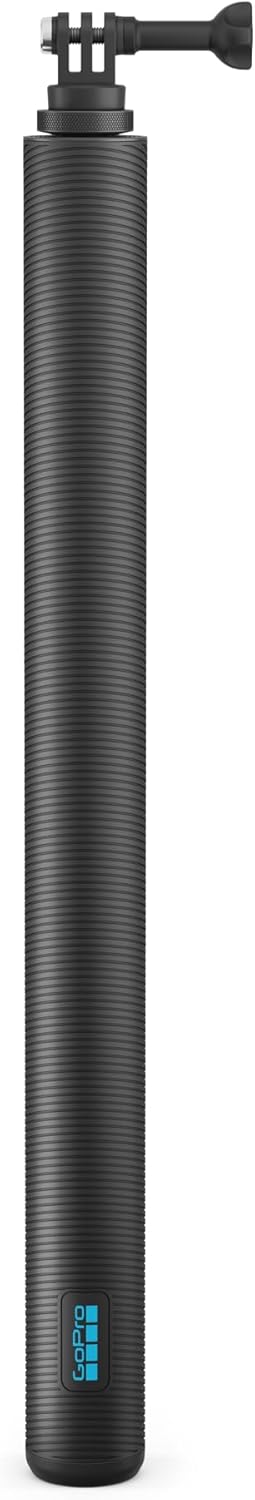 GoPro 9ft (2.7m) Carbon Fiber Extension Pole + Ultra-Light Invisible 360 Grip (Compatible with All GoPro Cameras) - Official Accessory