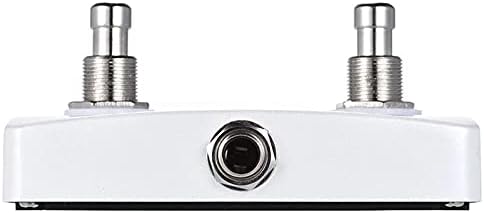 Momentary External Footswitch for Drum Machine & Guitar Effects Pedal Foot Switch with 6.35mm Stereo Cable