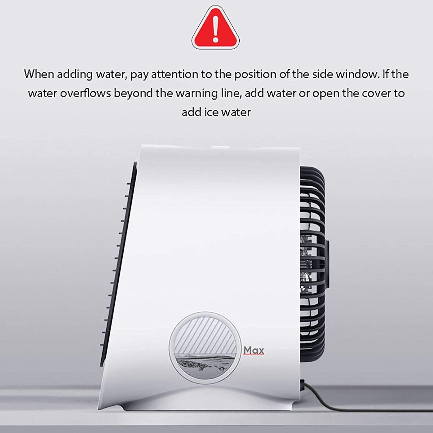 Mini Portable Air Conditioner Home Air Conditioning Humidifier Purifier USB Desktop Air Cooler Fan for Office Room