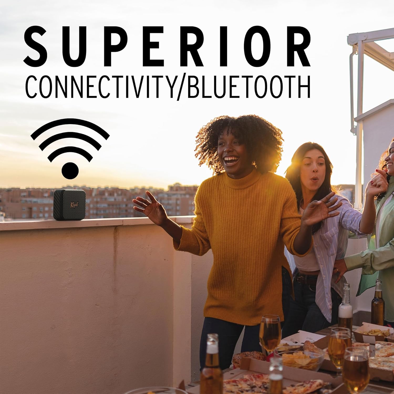 Klipsch The Austin Portable Bluetooth Speaker with a 1.5