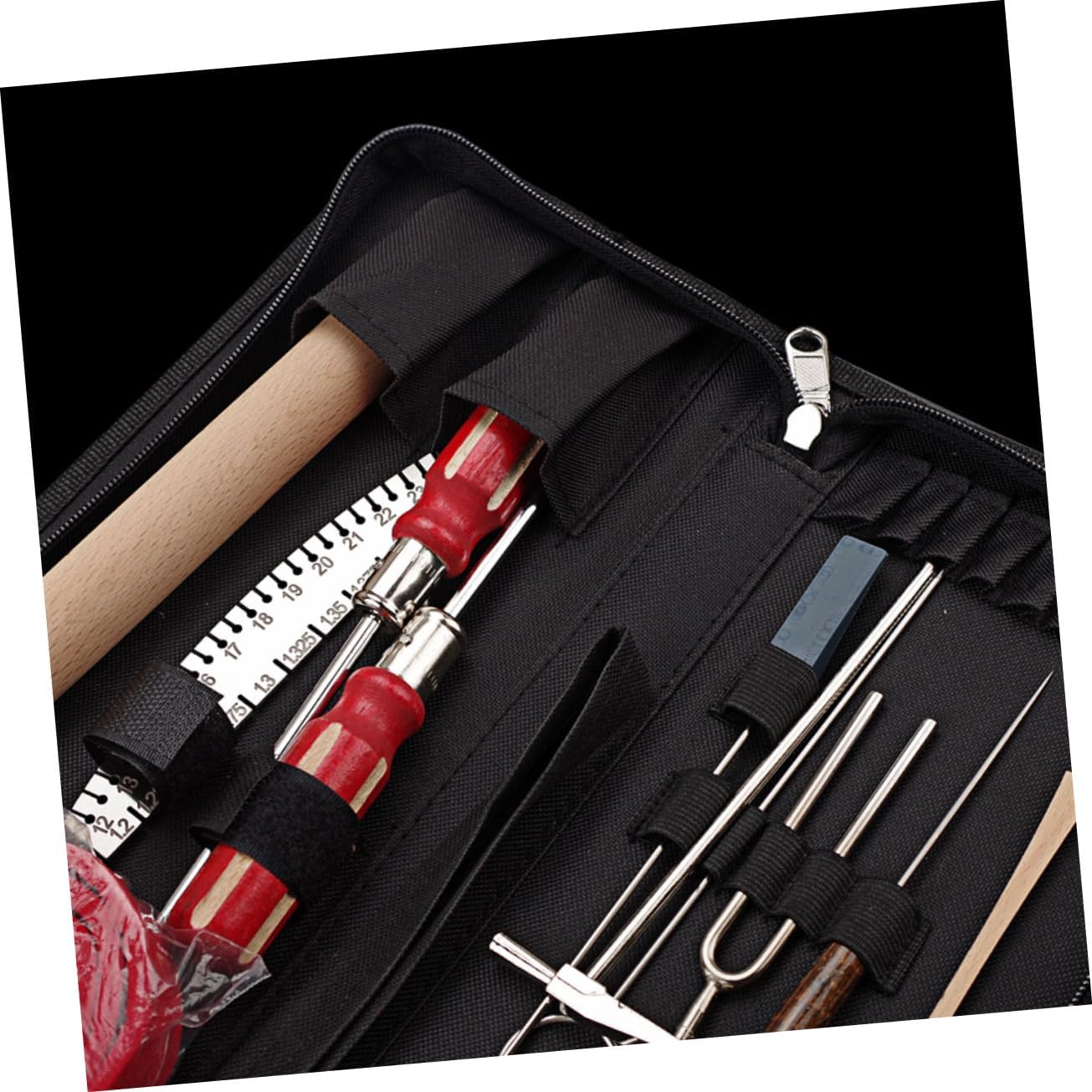 1set Professional Piano Tuning Tool Kit Mutes Tuning Lever and Hammer Essential Piano Accessories for Musicians and Tuners