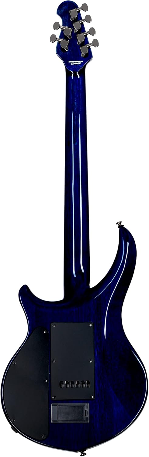 Sterling by Music Man 6 String Solid-Body Electric Guitar, Right, Cerulean Paradise (MAJ200XQM-CPD)