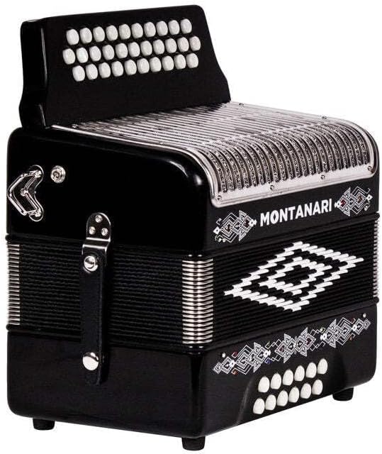 Montanari 3112 G Acordeon Fa Negro Accordion FBE