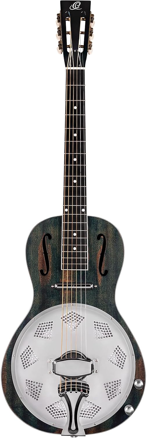 Americana Series Acoustic-Electric Parlor Resonator Guitar