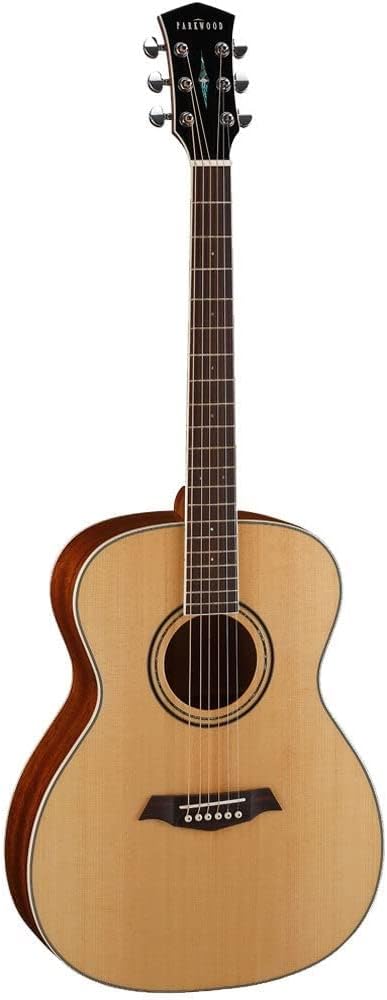 Parkwood S62 OM Body Acoustic Guitar - Natural