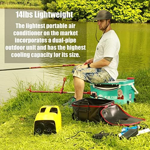 portable air conditioner 2380BTU's of fast cooling 240Wh Add-On battery with extended & custom run times ultralight portable air conditioner outdoor air conditioner mini portable air conditioner