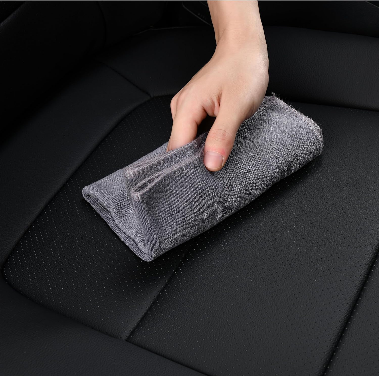 RAV4 Seat Covers, Custom Fit Toyota RAV4 2019 2020 2021 2022 2023 2024 2025, Full Covered Vehicle Accessories Fit for RAV 4 LE, XLE, XLE Premium, Limited - Black