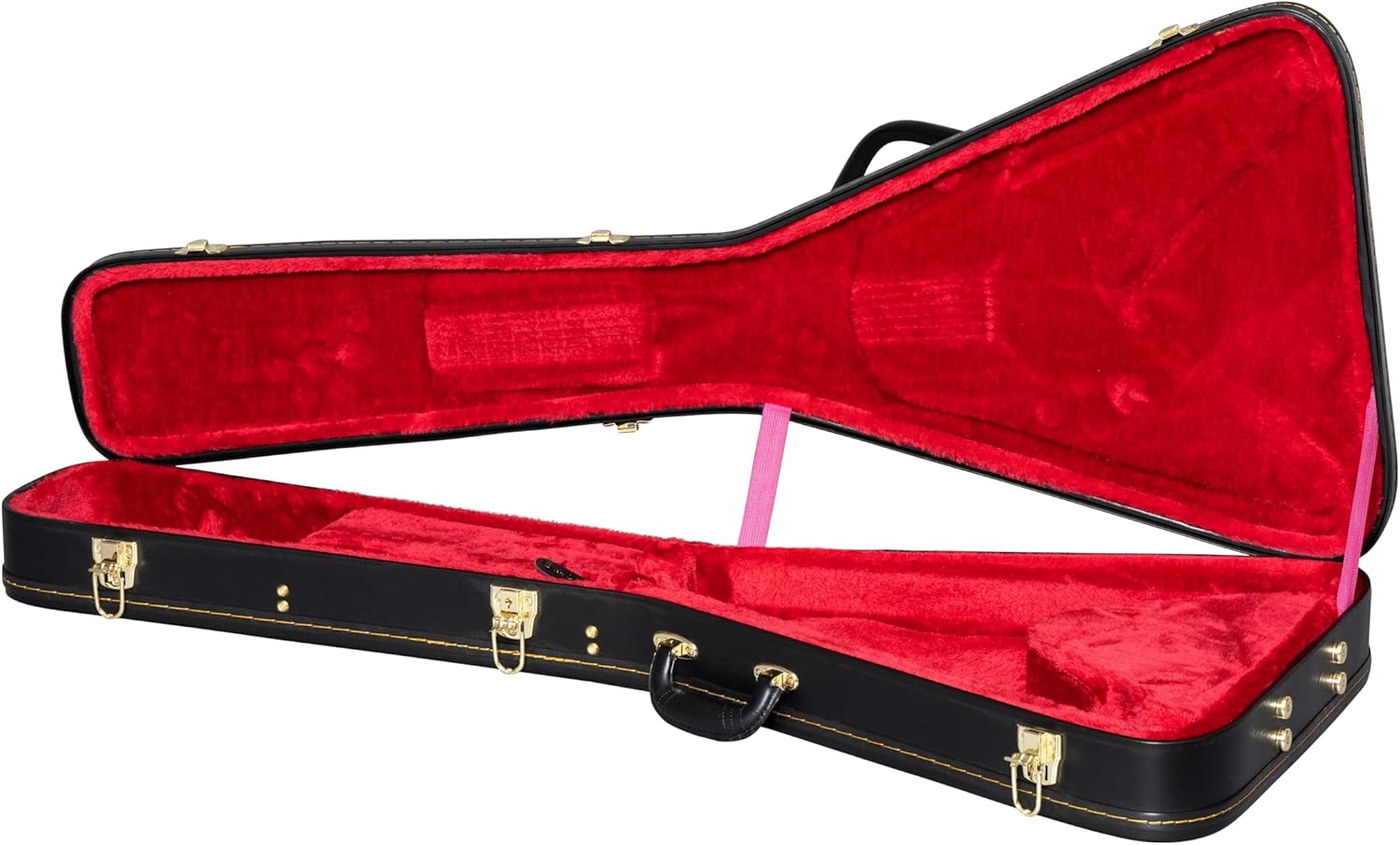 Epiphone Kirk Hammett 1979 Flying V, Ebony with Case