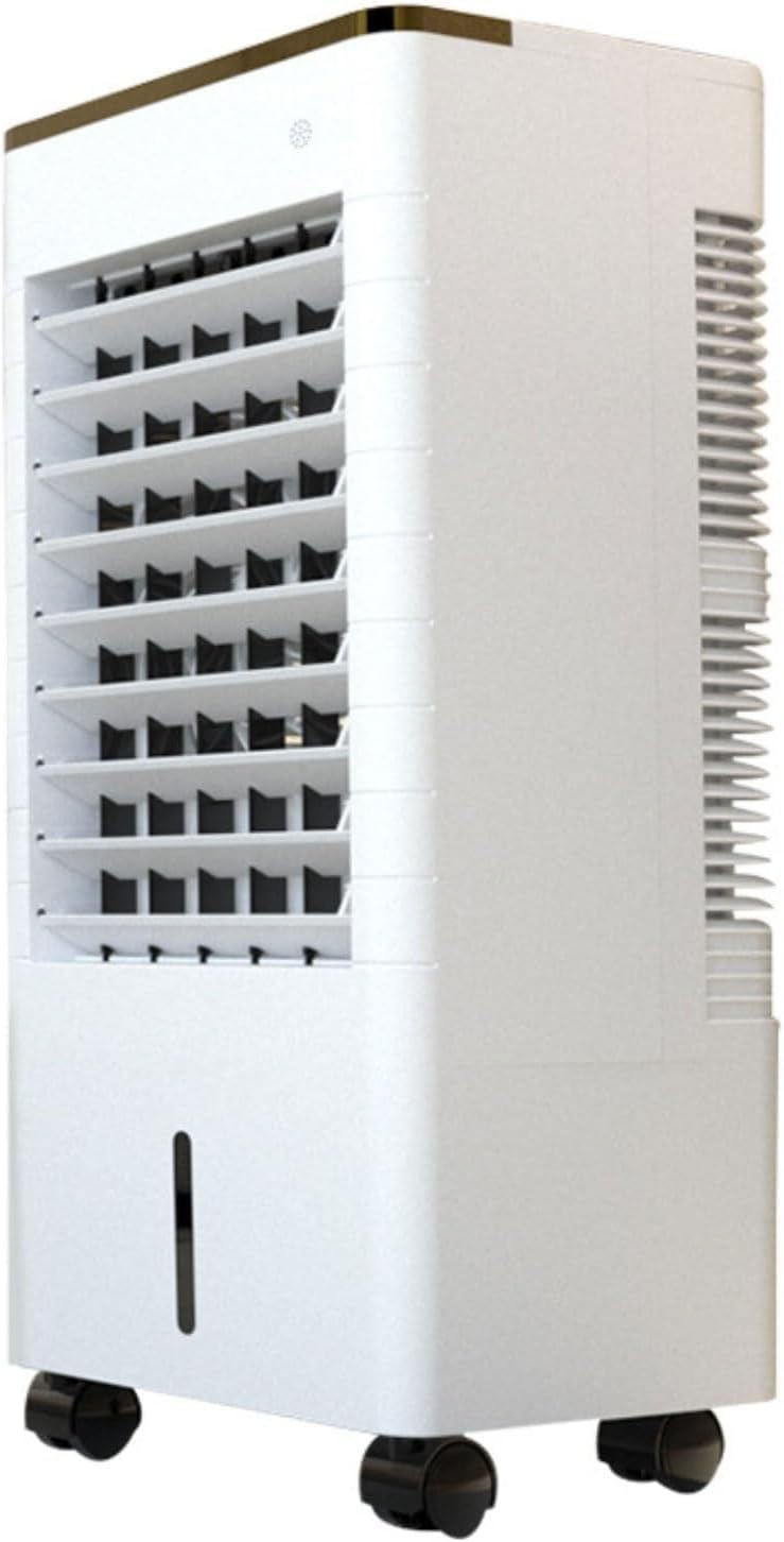 Portable Air Conditioner Evaporative Air Cooler, 3-in-1 Cooling Fan with 90° Oscillation, 12H Timer, 3 Speeds, Windowless AC for Bedroom, Office, Indoor Use