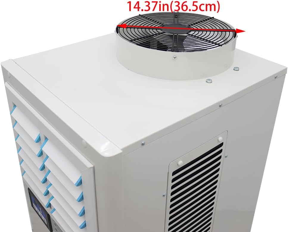Industrial Spot Cooler Outdoor Air Conditioner Commercial Air-Cooled Mobile Outdoor Cooling Aircon 20400 Btu/h 220V