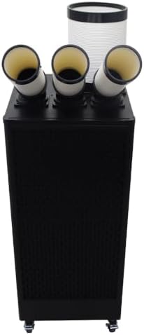 Industrial Portable Air Conditioner with Wheels 13L Large Tank Commercial Spot Cooler Adjustable Air Outlet Ideal for Hospitals Workshops Outdoor Events 220V 2.5KW