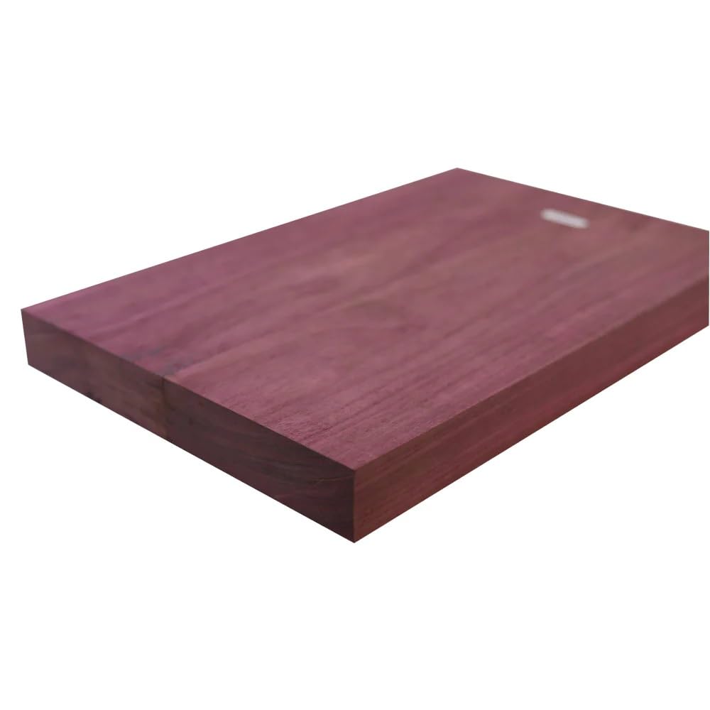 Exotic Wood Zone | Purpleheart Electric/Bass Semi Explorer Musical Guitar Body Blanks | Luither Tonewood Suppliers | 24
