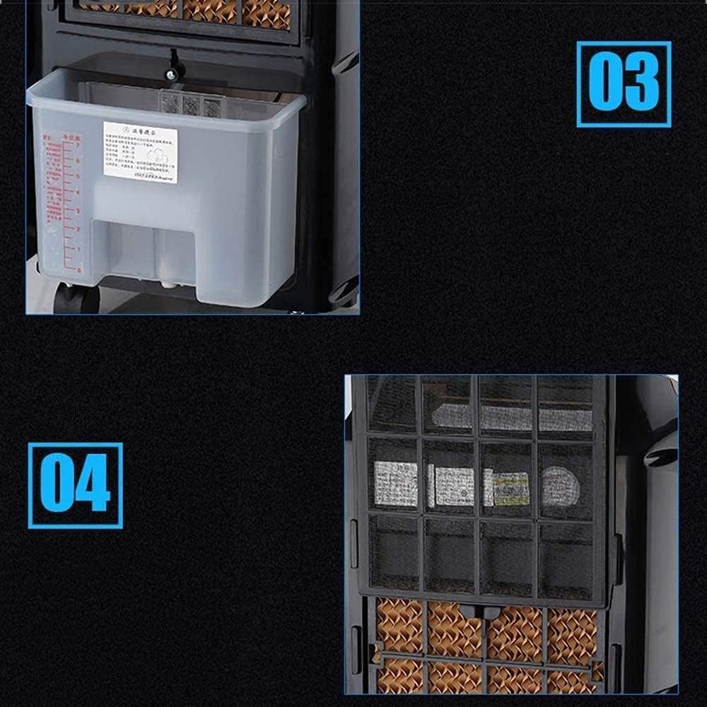 Portable Air Conditioner Cooler Air Conditioner Mobile Without Hose Household Small Water-Cooled Air Conditioning Cooling And Cooling Dual-Use Silent Refrigerator -80W