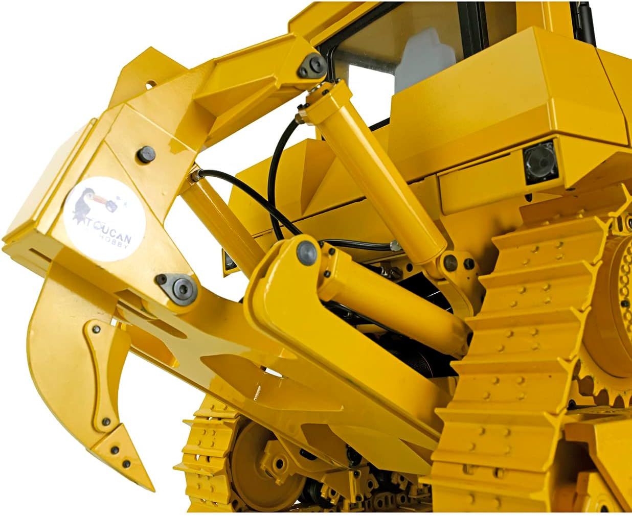 TOUCAN RC HOBBY US in Stock 1/14 DXR2 Metal RC Hydraulic Bulldozer Radio Control Dozer 201 New Sound Module