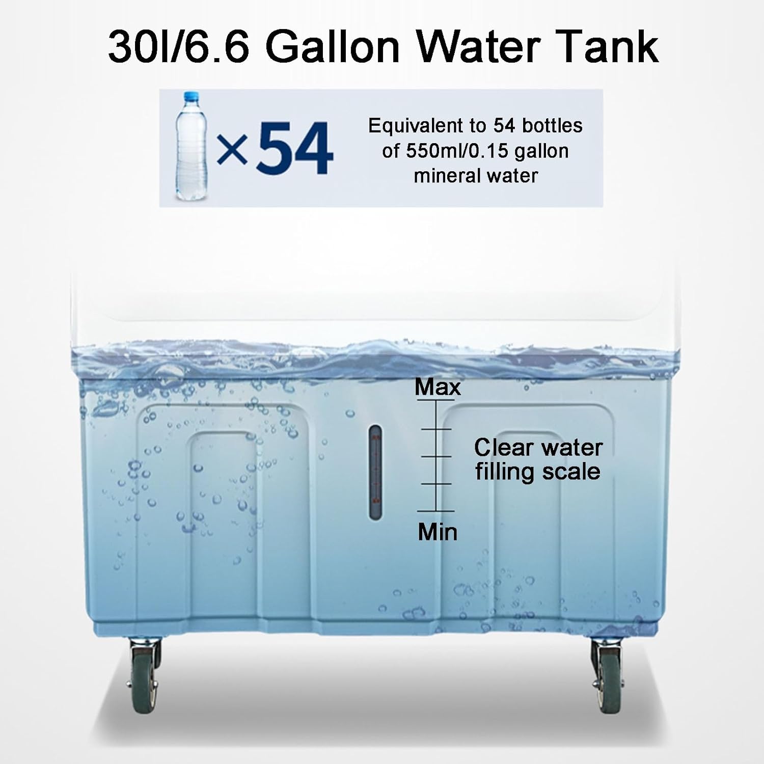 Evaporative Air Cooler, 4-IN-1 Portable Evaporative Cooler, Knob Control Air Conditioner Portable with 6.6 Gallon Water Tank, 90°Oscillation(Green)