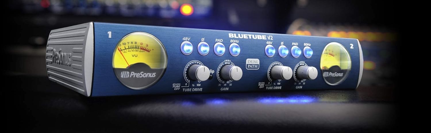 Presonus BlueTube DP v2 2-Channel Mic/Instrument Tube Preamp