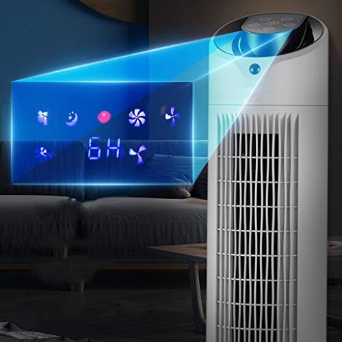 Portable Air Conditioner Fan Tower Airconditoner Conditioner Air Coolers Portable Whit Remote Control 3 Fan Speed Unit Quiet Humidifier Misting Fan For Home Office Bedroom