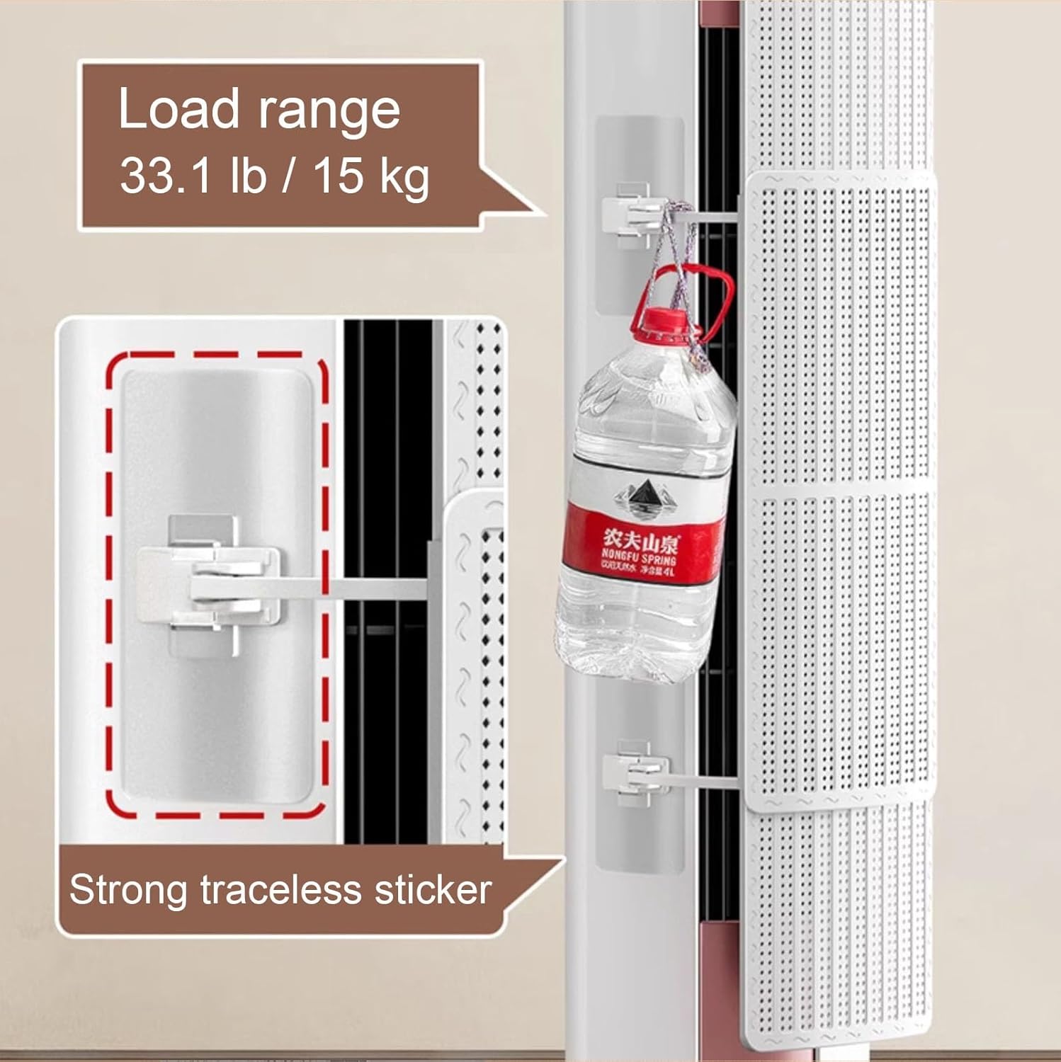 AC Wind Deflector, Air Conditioner Deflector for Honeycomb Hole Design, Air Deflector of Changes Wind Direction