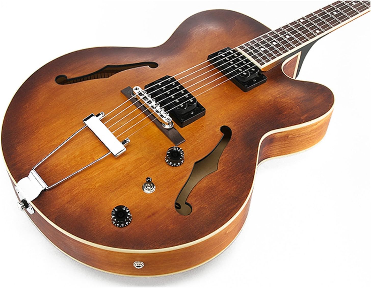 Ibanez Artcore AF55 Hollowbody Electric Guitar - Tobacco Flat