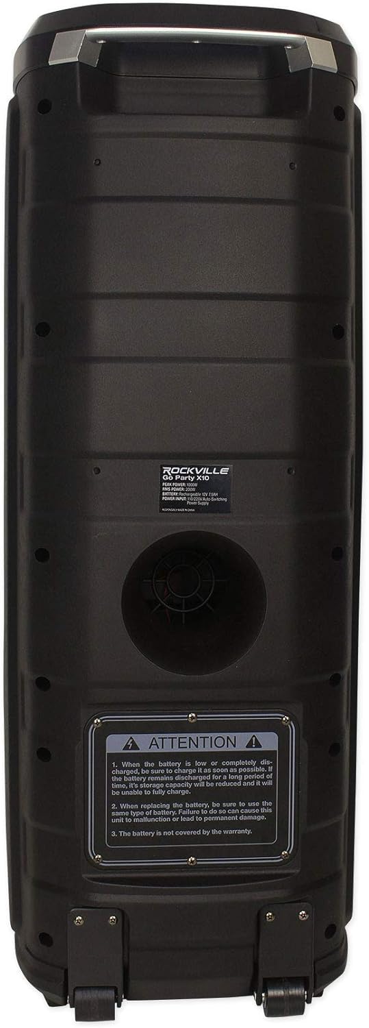 Rockville Go Party X10 Dual 10