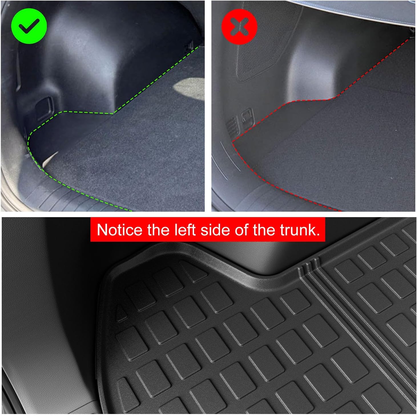 powoq Fuel&Hybrid Cargo Mat Compatible with 2023-2026 Kia Sportage Cargo Liner Trunk Mat TPE Backrest Trunk Liner Replacement for 2023 2024 2025 2026 Kia Sportage Accessories