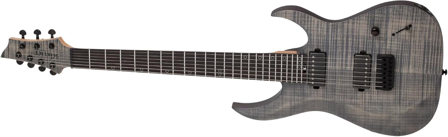 Schecter Sunset-7 Extreme 7-string Baritone Electric Guitar - Grey