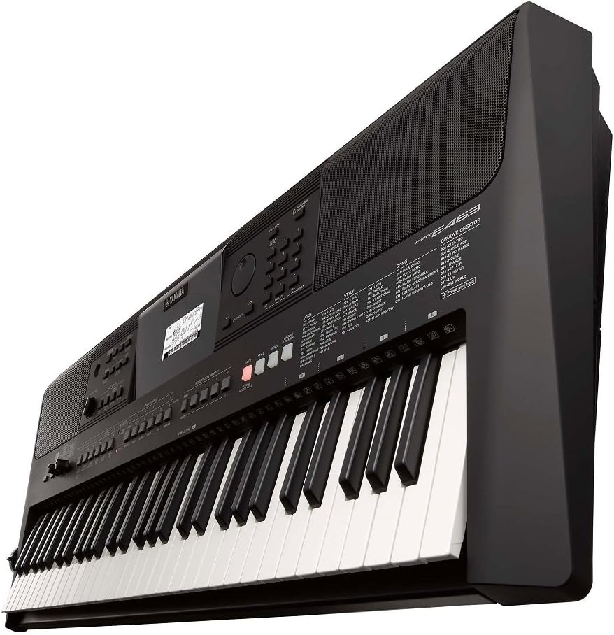 Yamaha PSR-E463 61-Key Portable Keyboard (Power Adapter Sold Separately)