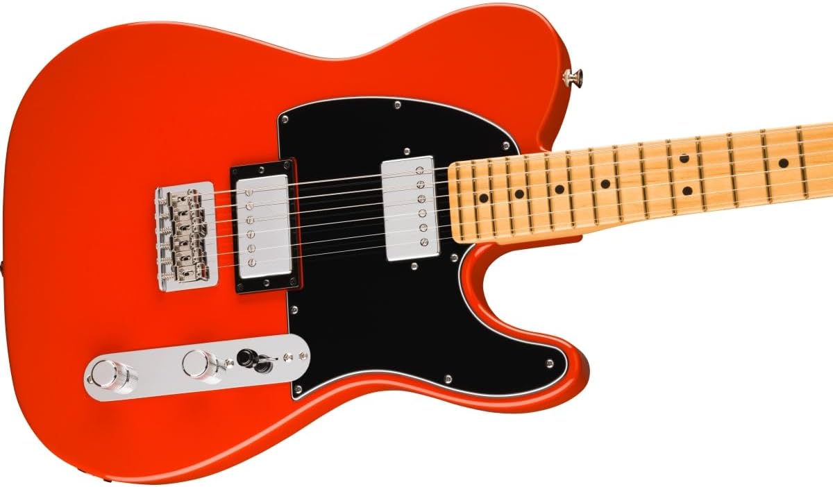 Fender Player II Telecaster HH Electric Guitar - Coral Red with Maple Fingerboard