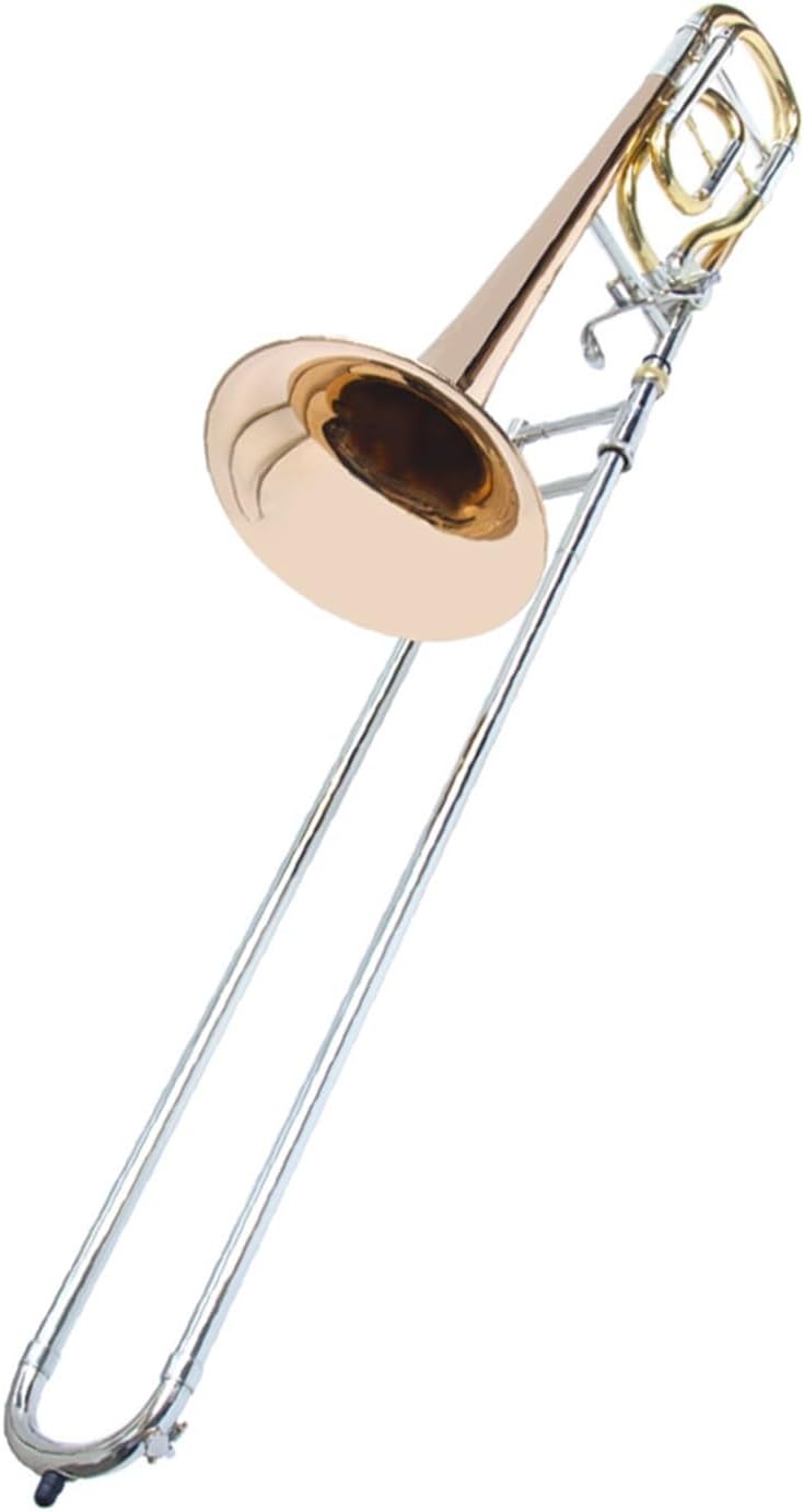 Adult Trombone Instrument Beginner Professional Tenor B Flat To F Key Trombone White Copper String Instrument