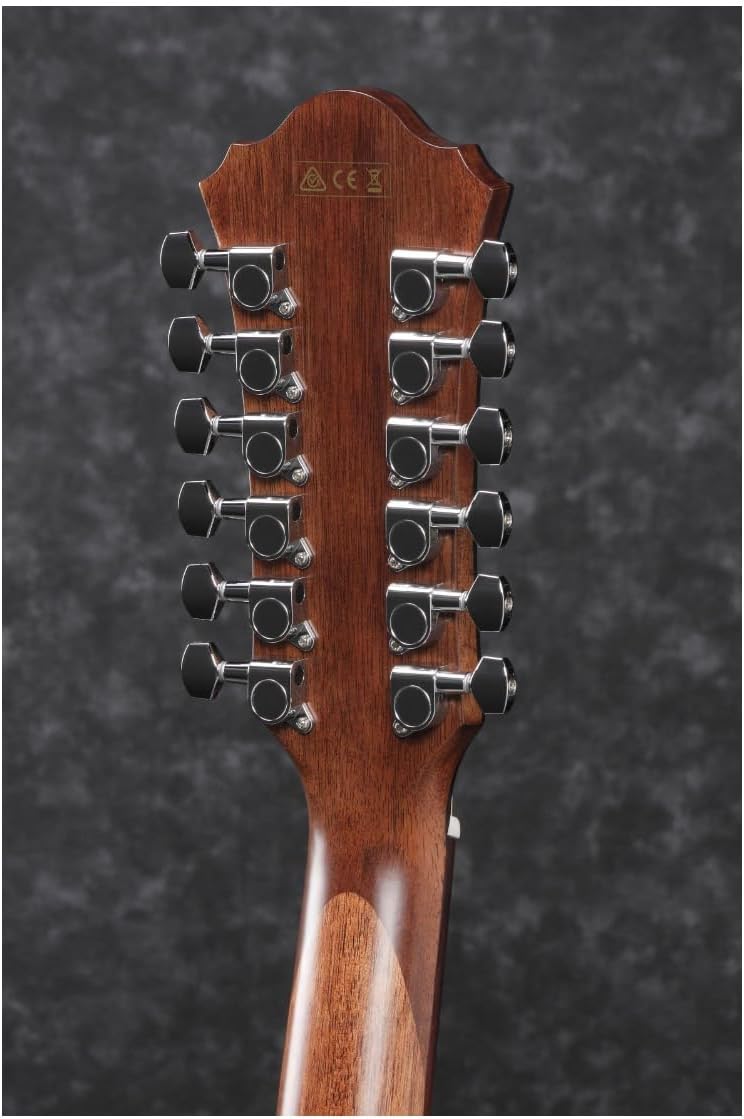 Ibanez AE2912 12-string Acoustic-electric Guitar - Natural Low Gloss