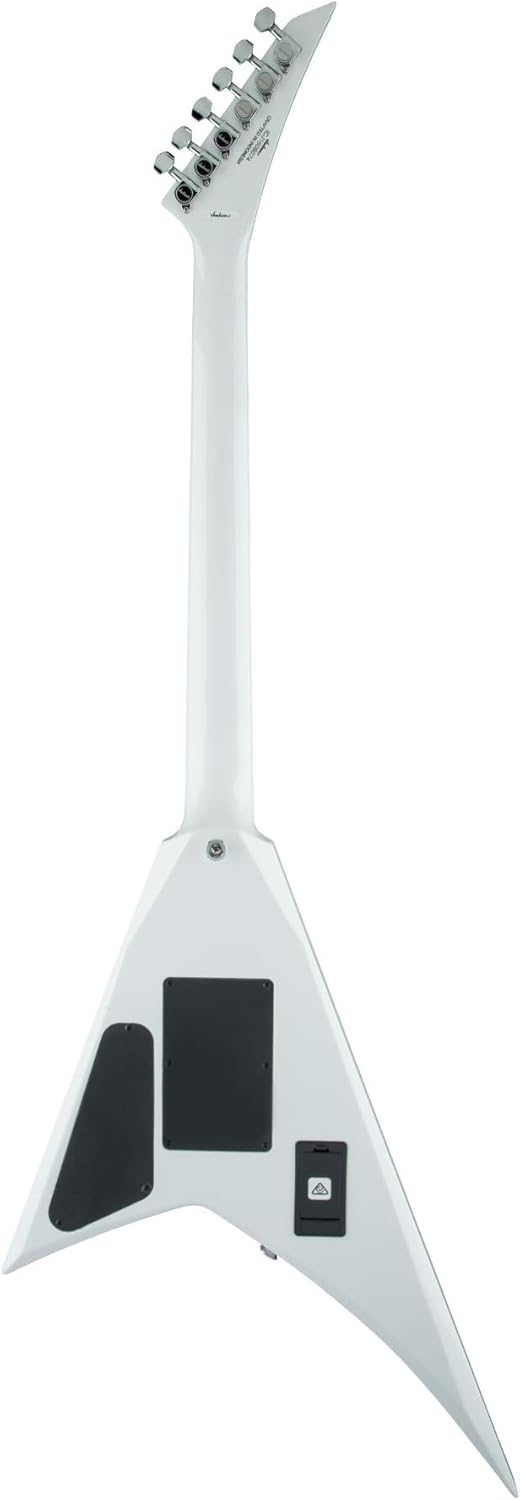 Jackson RR24 X Series Rhoads - Satin White with Black Pinstripes