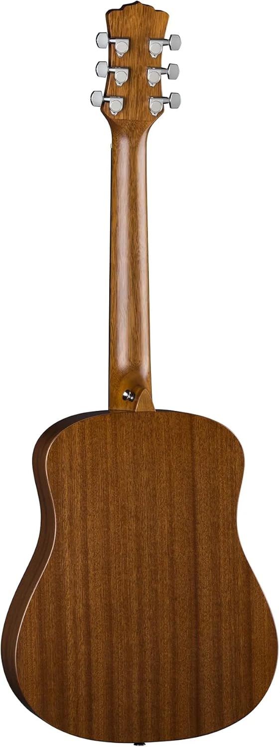 Luna Safari Series Muse Mahogany 3/4-Size Travel Acoustic Guitar - Natural