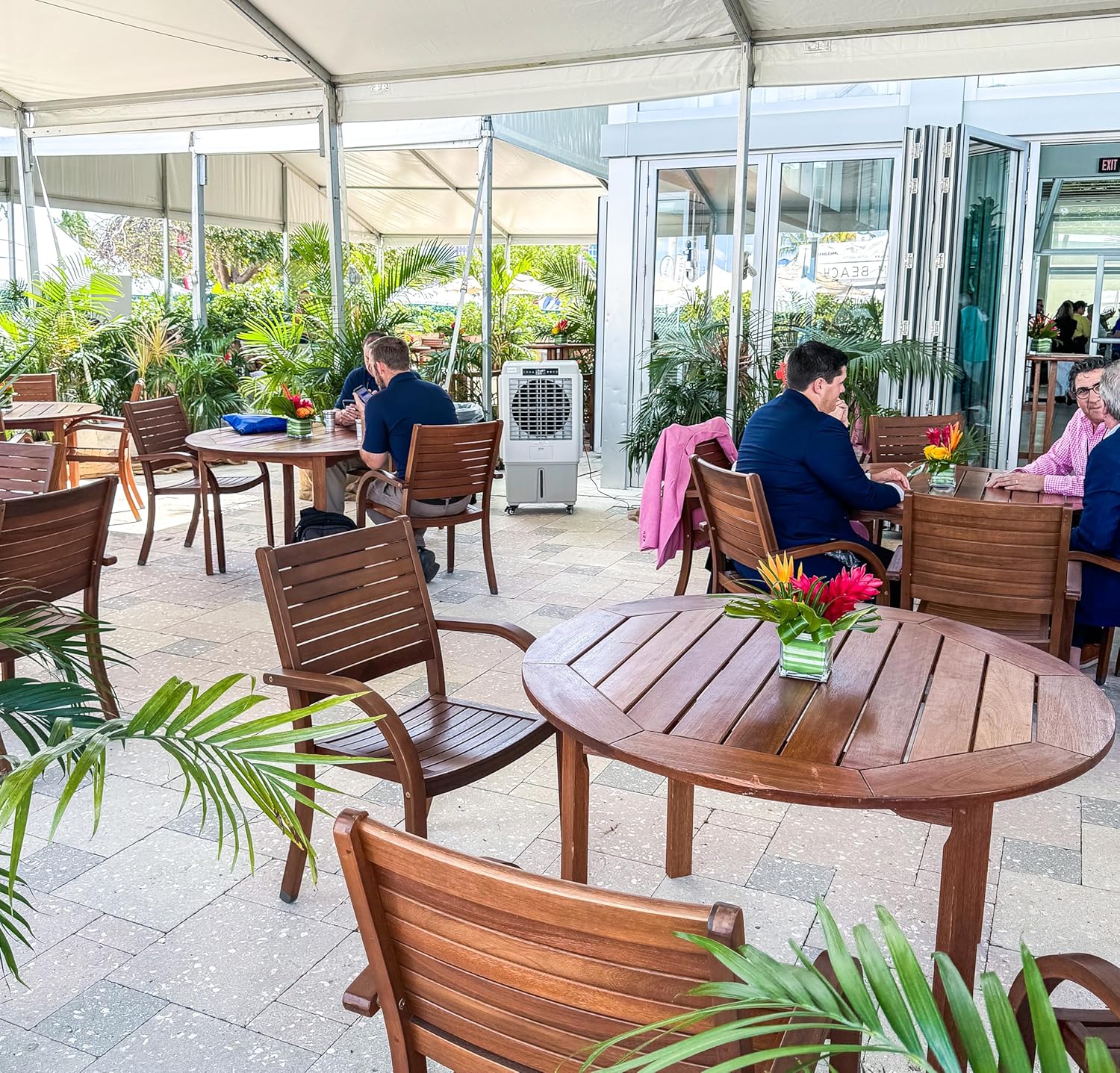 Cajun Kooling CK3000-S Evaporative Portable Swamp Cooler - 10 Gal Tank - 500 sq Ft Coversage - Variable Speeds - High Power 3000CFM - Outdoor Cooling for Tailgates, Patios, Camping, Barns, Shops