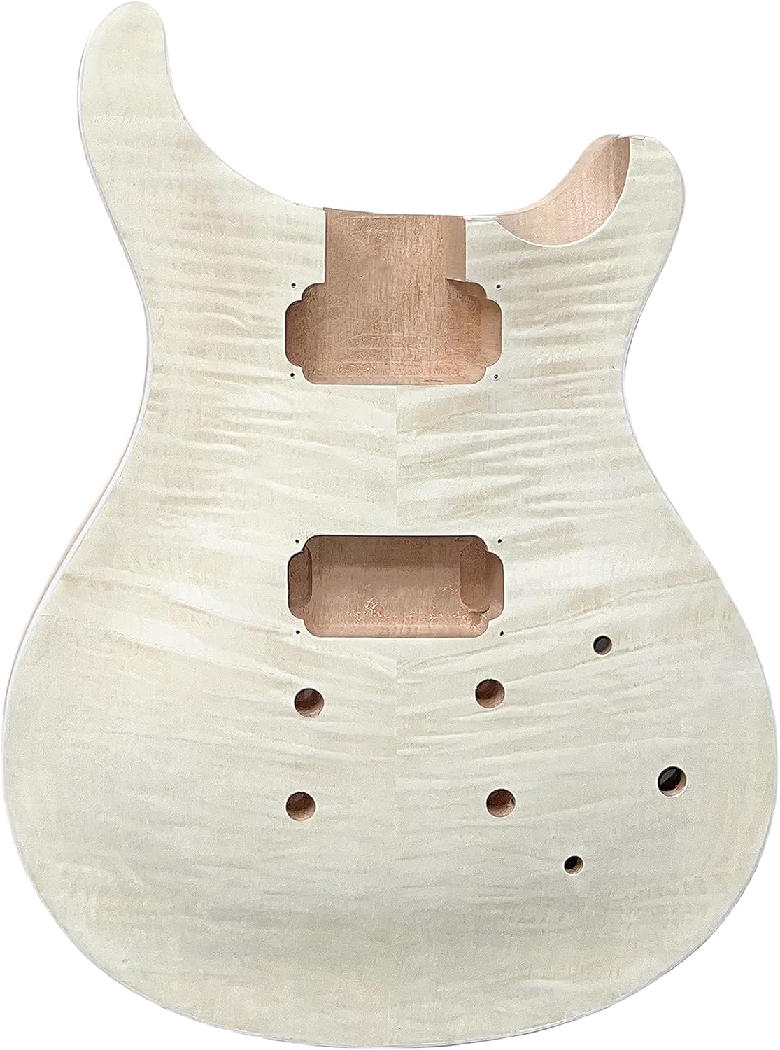 DBL PRS Style Electric Guitar Kits,DIY Electric Guitar,Mahogany Body and Neck Rosewood Fingerboard,Assembled and Painted by Yourself