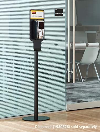 Rubbermaid Commercial Products AutoFoam Hand Sanitizer Station, Indoor/Outdoor Use, Metal Stand Only (Hand Sanitizer and Dispenser Sold Separately)