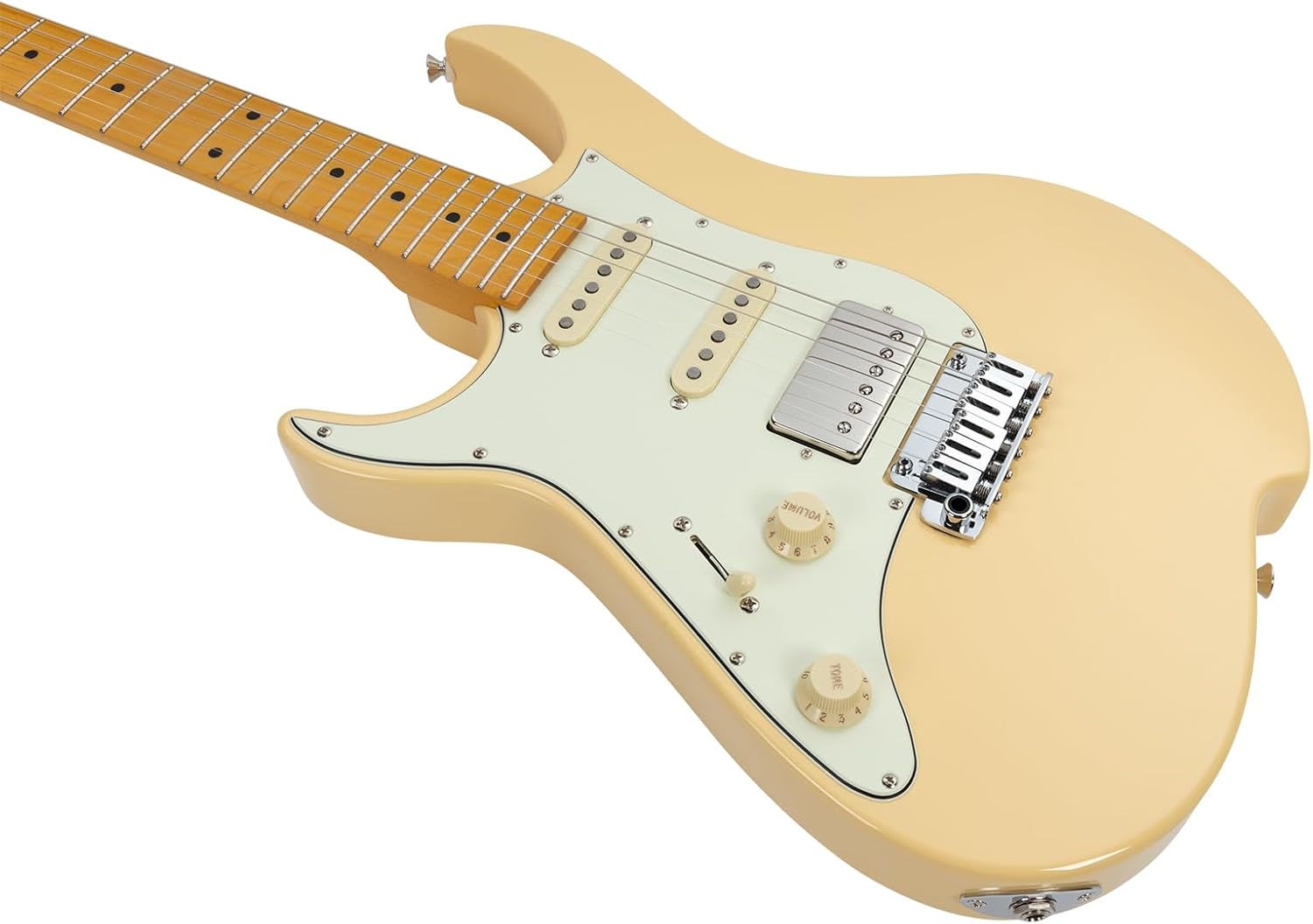 Vola Electric Guitar OZ RV MC LH Vintage Ivory Gloss Handmade in Japan MIJ Gotoh Bridge Gotoh Locking Tuner 6 Strings Modern C Neck For All Levels