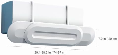 AC Wind Deflector, Air Conditioner Deflector for Freely Adjusting Wind Direction, Adjustable Air Deflector of With Hook