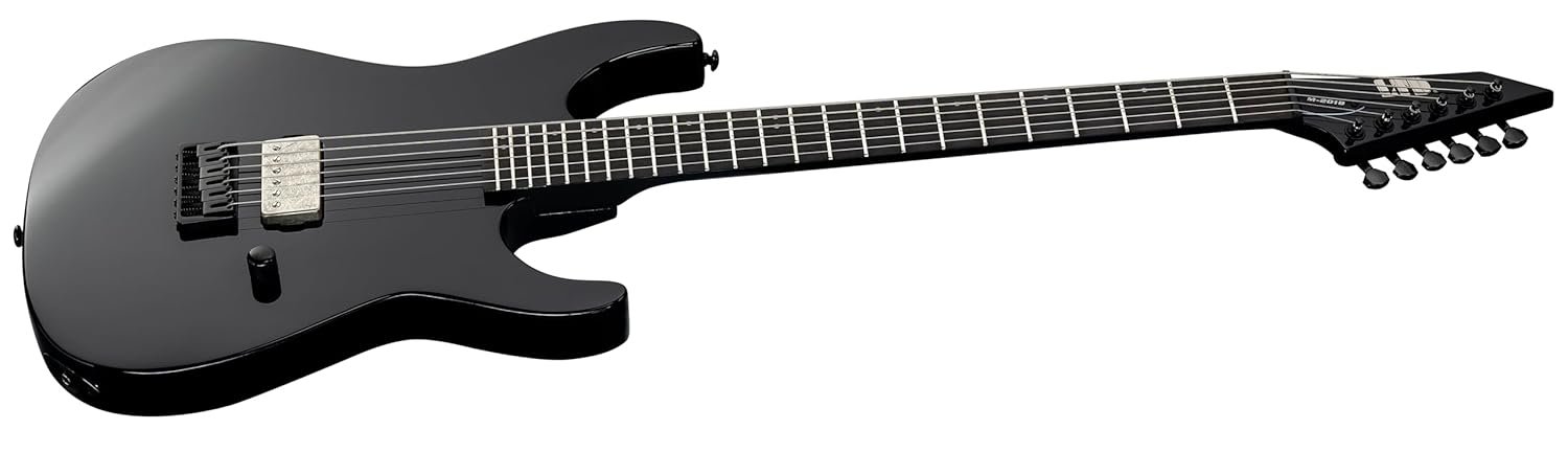 ESP LTD M-201 Baritone HT Guitar, Black