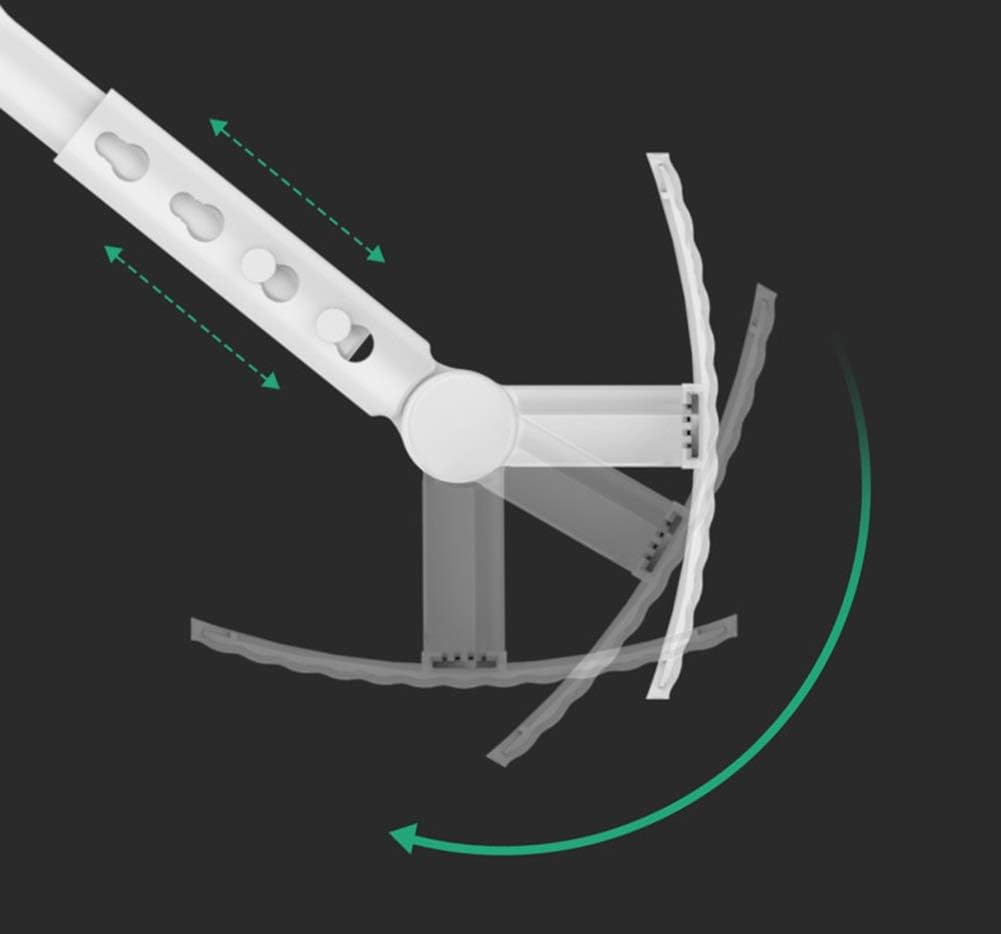 Retractable Air Conditioner Deflector, 180° Rotation Anti Direct Blowing Windshield Air Conditioning Baffles for Home/Office