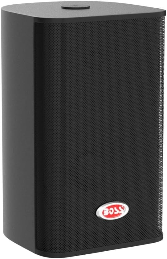 BOSS Audio Systems MR4.3B 200 Watt Per Pair, 4 Inch, Full Range, 3 Way Weatherproof Marine Speakers Sold in Pairs