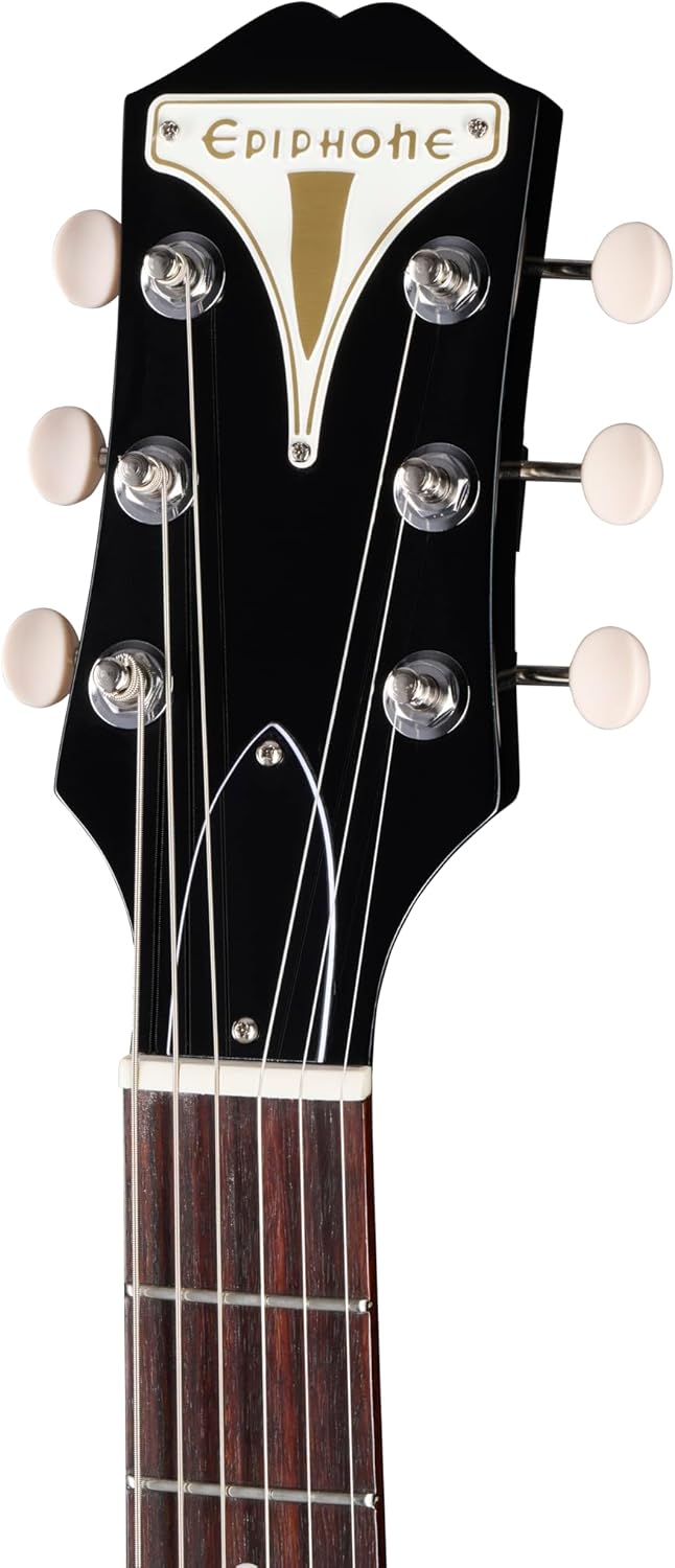 Epiphone USA Coronet 1 P90 Pickup, Ebony with Case