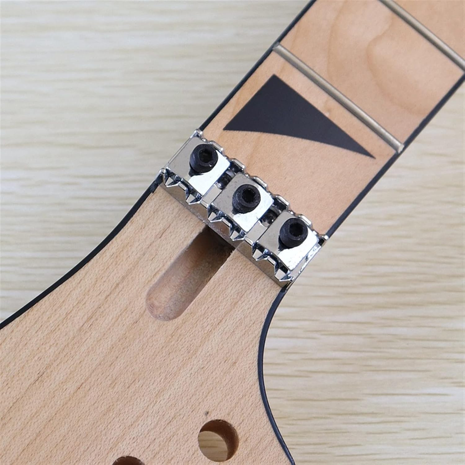 TSTS Electric Guitar Neck 6 String Matte Finish Maple Fretboard 24 Fret for ST IBZ Guitar Parts Guitar ​Neck Replacement