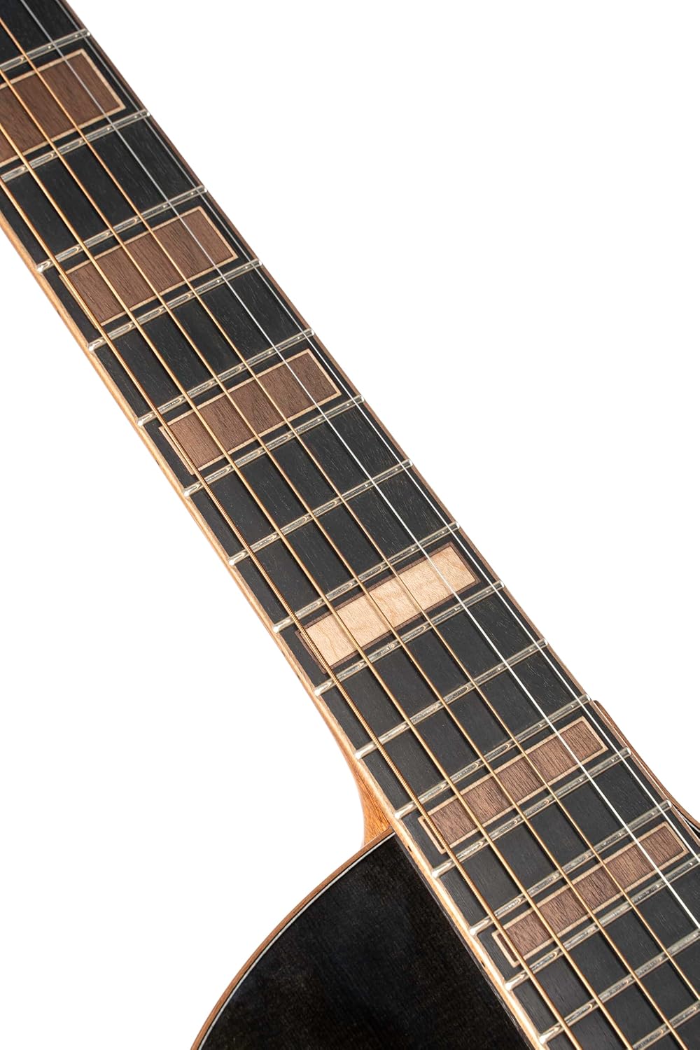 Cort Masterpiece Series Modern Black A/E Guitar With Case